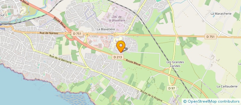 localisation de l'entreprise BINET PASCAL à PORNIC