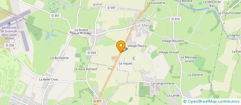 localisation de l'entreprise BINET TP  SAINT-PIERRE-LANGERS