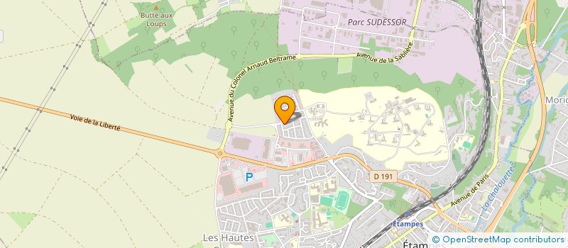 localisation de l'entreprise BINETA KA CONSEILS & PATRIMOINE à ETAMPES