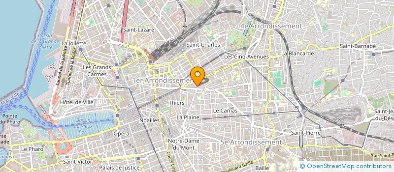 localisation de l'entreprise BINETTE à MARSEILLE