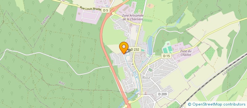 localisation de l'entreprise BINETTE ET FOURCHETTE SOLIDAIRES à RIOZ