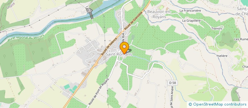 localisation de l'entreprise BINETTES ET COMPAGNIE à SAINT ANTOINE L'ABBAYE