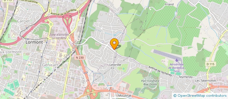 localisation de l'entreprise BING  LORMONT