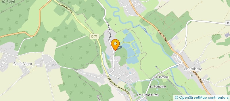 localisation de l'entreprise BING SHUE  FONTAINE-SOUS-JOUY