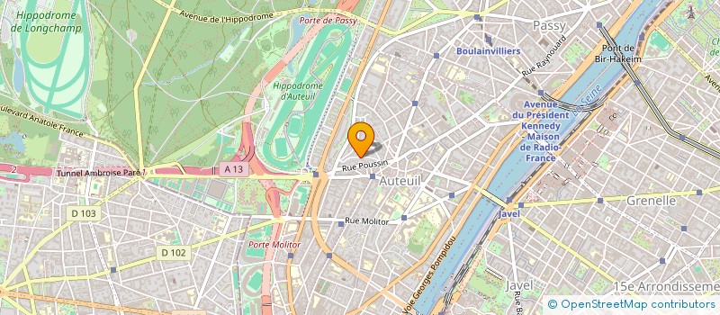 localisation de l'entreprise BINGO  PARIS