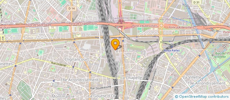 localisation de l'entreprise BINGO PROD  PARIS