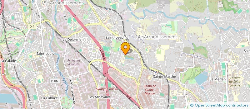 localisation de l'entreprise BINGOL FINITIONS à MARSEILLE