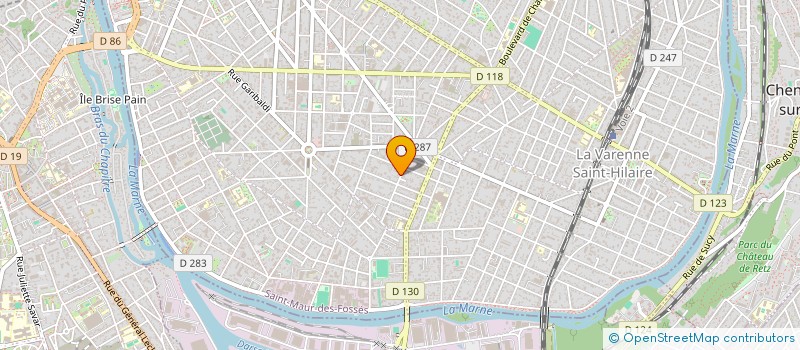 localisation de l'entreprise BINGSU à SAINT-MAUR-DES-FOSSES