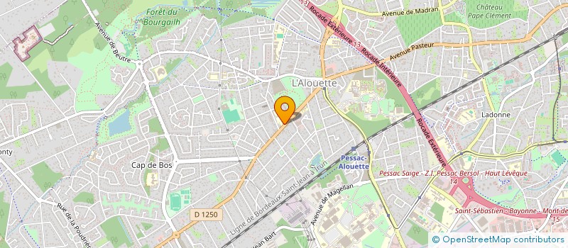 localisation de l'entreprise BINH DUONG  PESSAC