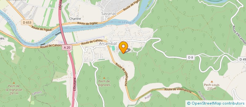 localisation de l'entreprise BINH MINH  ARCAMBAL