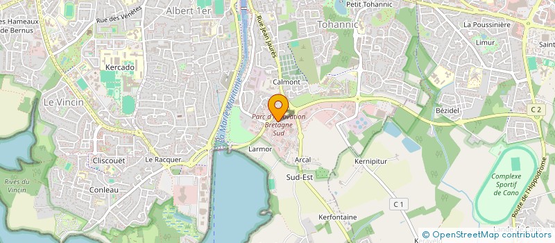 localisation de l'entreprise BINI à VANNES