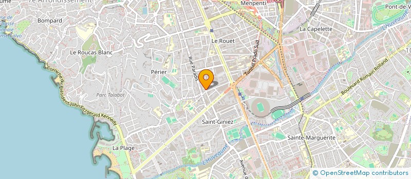 localisation de l'entreprise BINIBOX à MARSEILLE