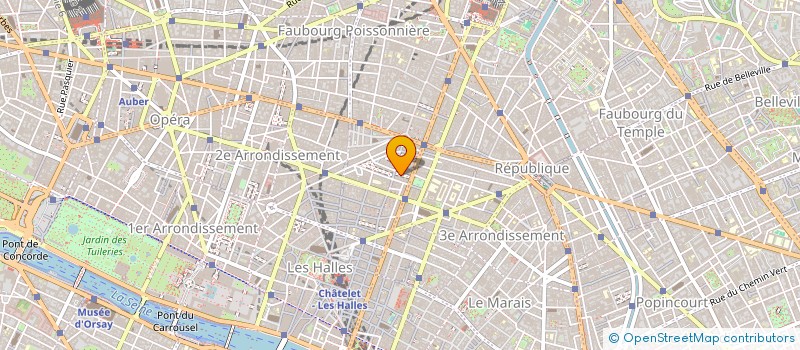 localisation de l'entreprise BINICI à PARIS