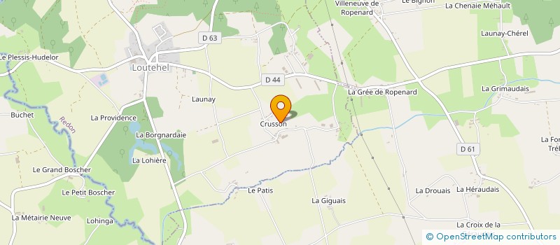 localisation de l'entreprise BINIO  LOUTEHEL