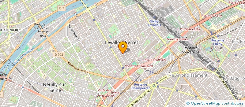 localisation de l'entreprise BINN à LEVALLOIS-PERRET