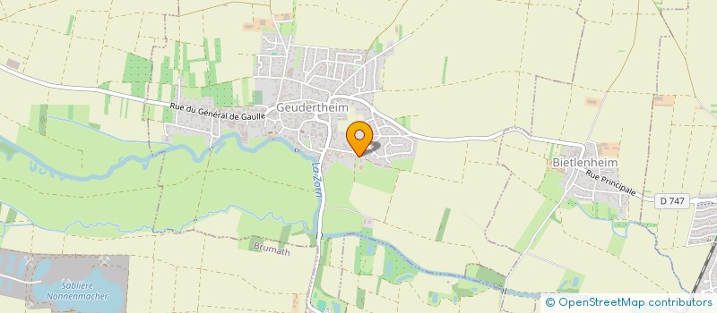 localisation de l'entreprise BINN  GEUDERTHEIM