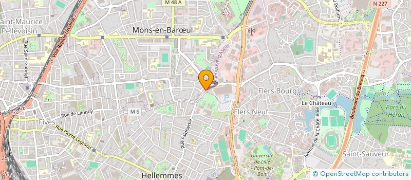 localisation de l'entreprise BINOCLE SARL  MONS-EN-BARUL