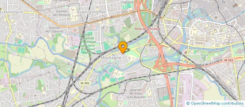 localisation de l'entreprise BINOM à STRASBOURG