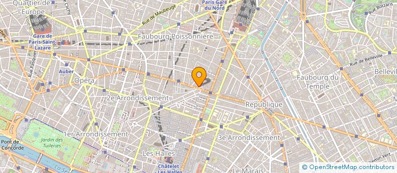localisation de l'entreprise BINOME à PARIS
