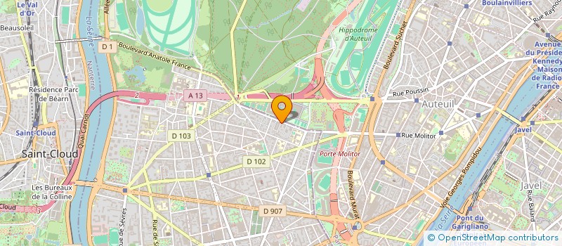 localisation de l'entreprise BINOME à BOULOGNE-BILLANCOURT