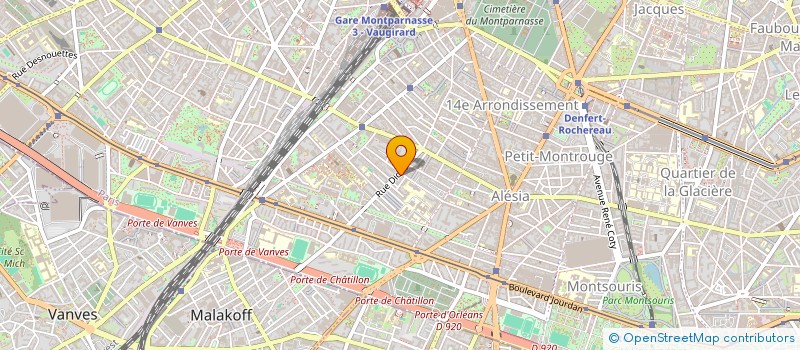 localisation de l'entreprise BINOME DIDOT  PARIS