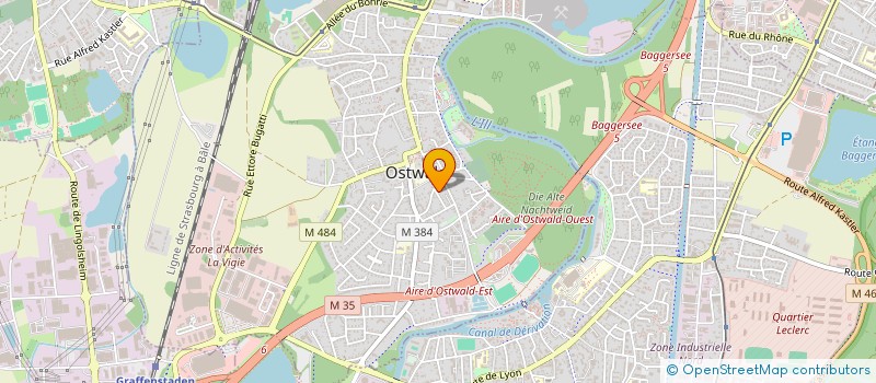 localisation de l'entreprise BINOME FORMATION CONSEIL  OSTWALD