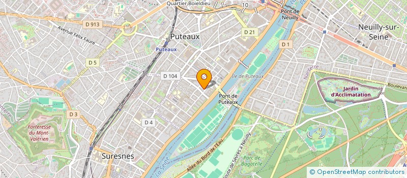 localisation de l'entreprise BINTJE!  PUTEAUX