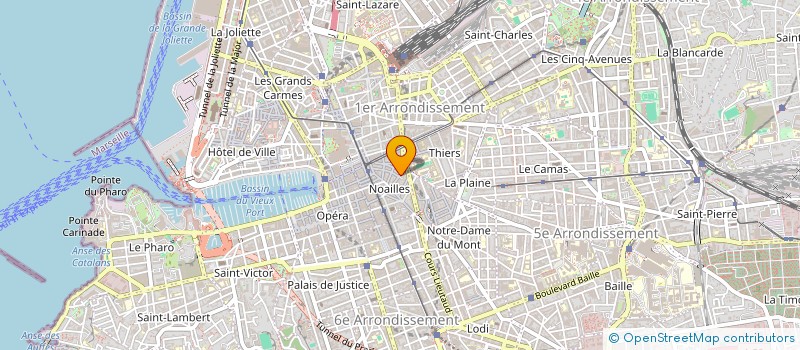 localisation de l'entreprise BINTOU COIFFURE à MARSEILLE