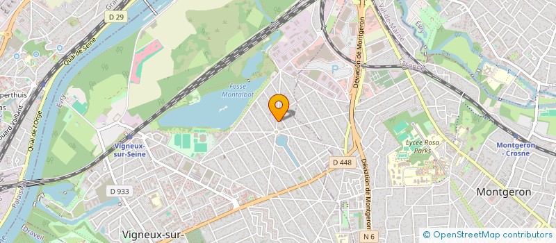 localisation de l'entreprise BINTOU PRIMEUR à VIGNEUX-SUR-SEINE
