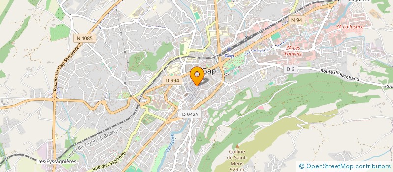 localisation de l'entreprise BINX  GAP