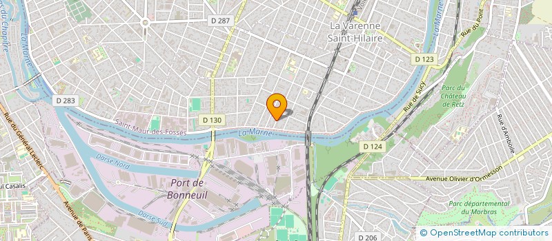 localisation de l'entreprise BINYANE à SAINT-MAUR-DES-FOSSES