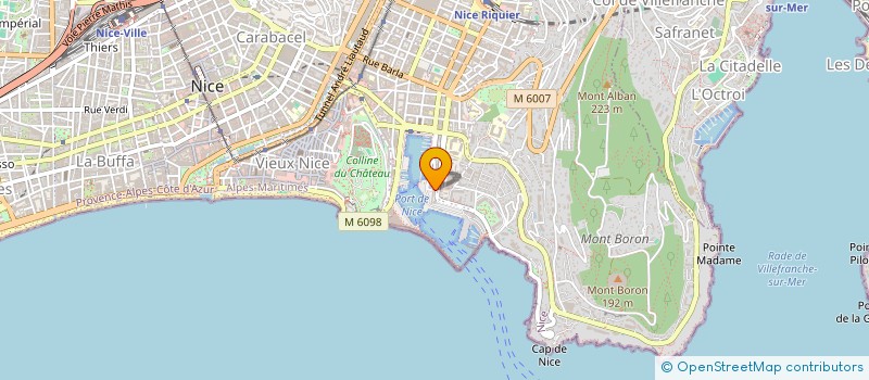 localisation de l'entreprise BINYANG SARL à NICE