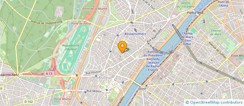 localisation de l'entreprise BINZ  PARIS