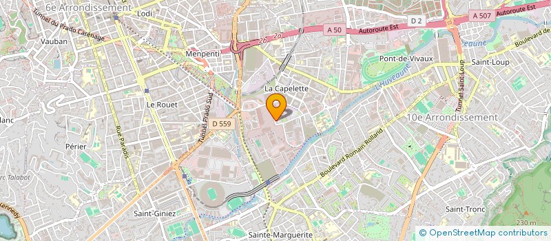 localisation de l'entreprise BIO à MARSEILLE