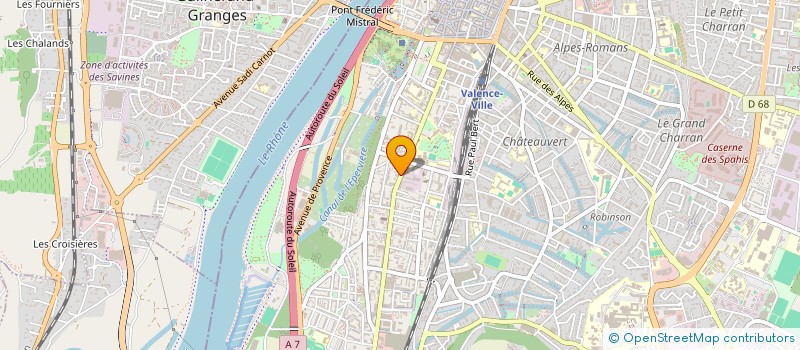 localisation de l'entreprise BIO'AGAPES  GRANE