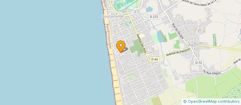 localisation de l'entreprise BIO BERNAY  AGON-COUTAINVILLE