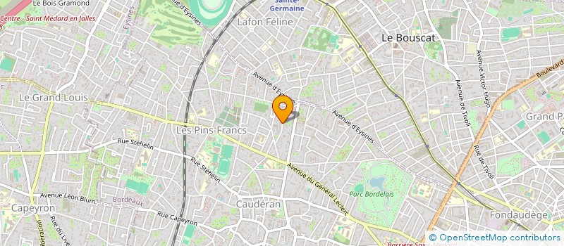 localisation de l'entreprise BIO BOUGIES à BORDEAUX
