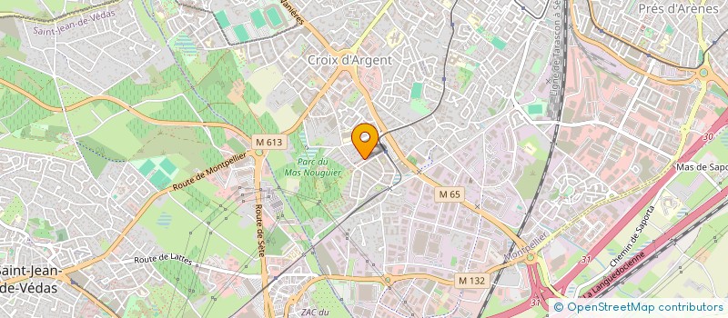 localisation de l'entreprise BIO BY OXALIA à MONTPELLIER