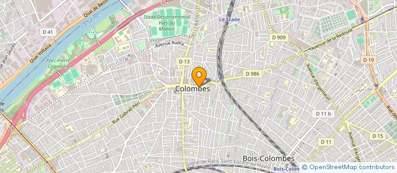 localisation de l'entreprise BIO C BON COLOMBES à COLOMBES