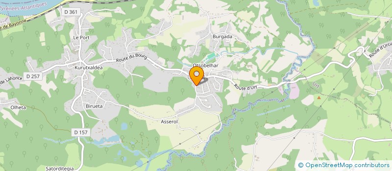 localisation de l'entreprise BIO C'NET à ANGLET