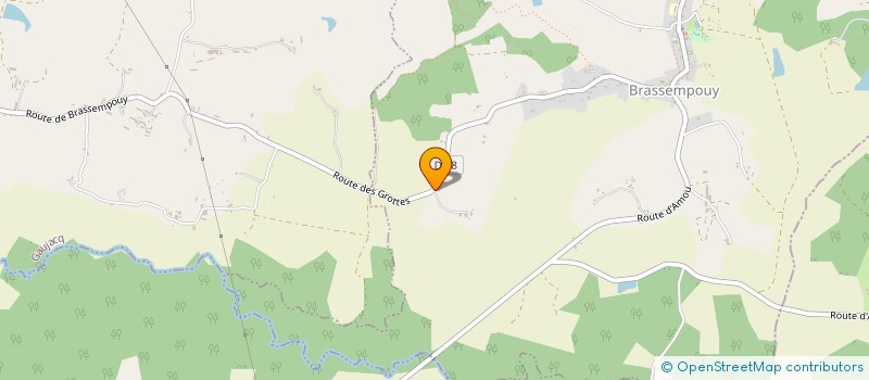 localisation de l'entreprise BIO C3 FINANCES  BRASSEMPOUY