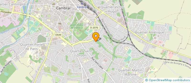 localisation de l'entreprise BIO CAMBRESIS à CAMBRAI