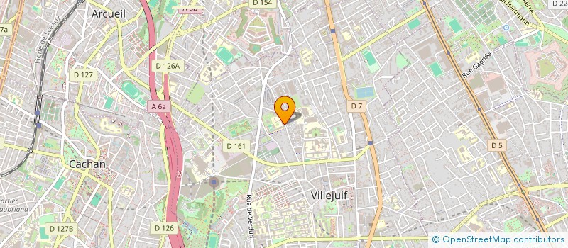 localisation de l'entreprise BIO CAMPUS à VILLEJUIF