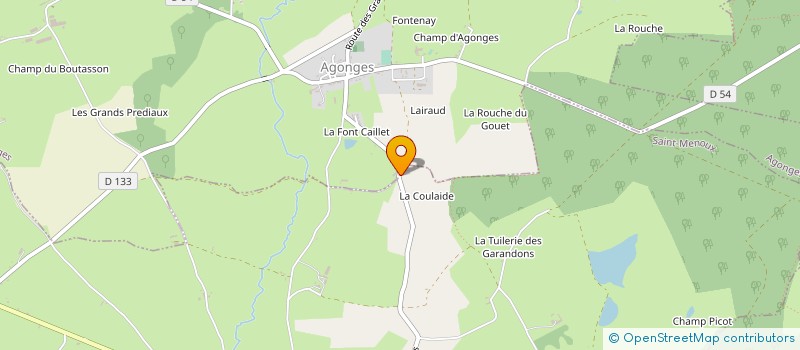 localisation de l'entreprise BIO CENTRE à SAINT-MENOUX