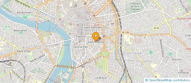 localisation de l'entreprise BIO CEPAGES à TOULOUSE