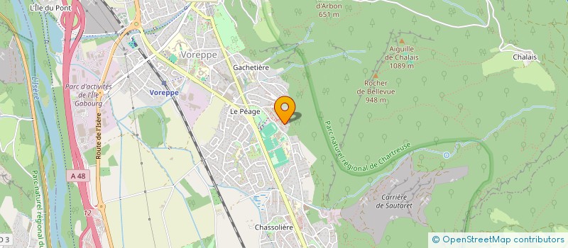 localisation de l'entreprise BIO CLEAN NETTOYAGE  VOREPPE