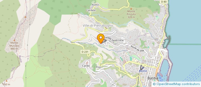 localisation de l'entreprise BIO CLIM NET  VILLE-DI-PIETRABUGNO