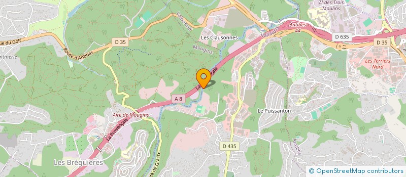 localisation de l'entreprise BIO & CO LE MARCHE VALLAURIS à VALLAURIS