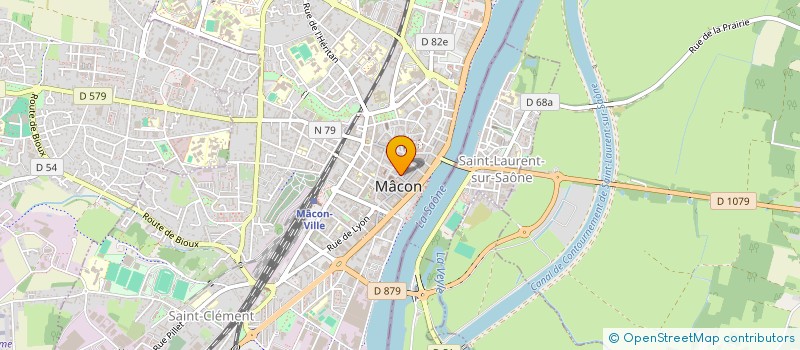 localisation de l'entreprise BIO-CONFORT 71 à MACON