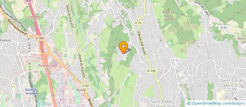 localisation de l'entreprise BIO COSMETICS DES ALPES  SAINT-DIDIER-AU-MONT-D'OR